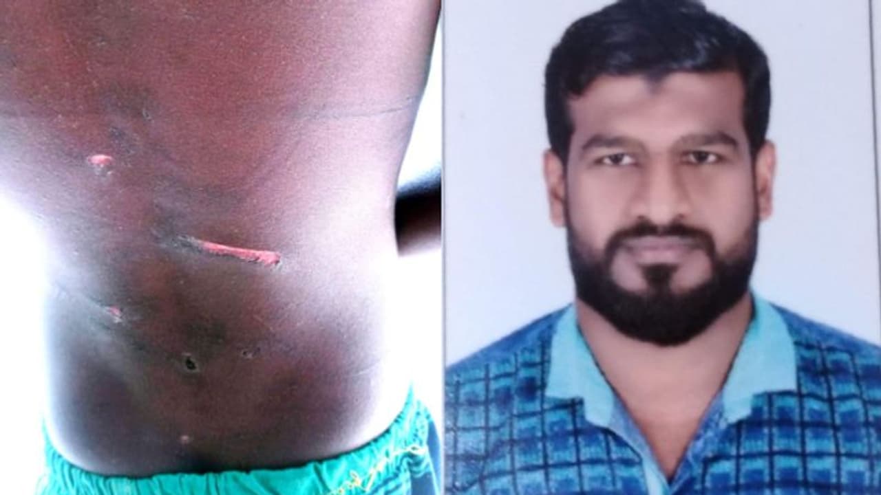 എട്ടും ഒന്‍പതും വയസുള്ള മക്കളെ പൂട്ടിയിട്ട് കേബിളിനും ചൂരലിനും മര്‍ദ്ദിച്ച് പിതാവ്; അറസ്റ്റ് 