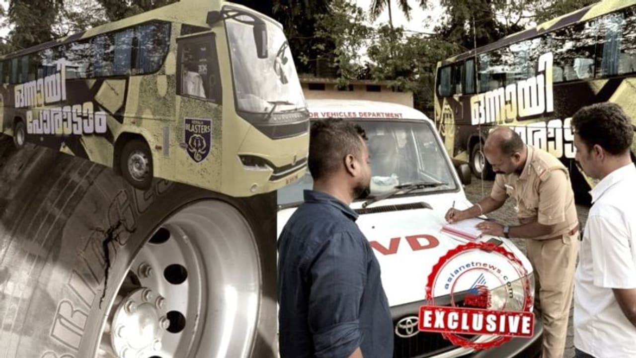 ടയർ പൊട്ടിയിരുന്നെങ്കിലോ? നോട്ടീസ് നൽകിയിട്ടും ശരിയാക്കിയില്ല, താരങ്ങളുടെ ജീവന് ഭീഷണി: നടപടി വിവരിച്ച് എംവിഡി