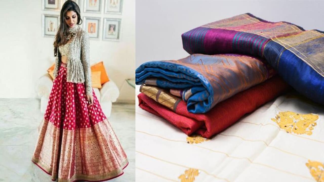 Diwali dressing ideas: पुरानी साड़ी को फेंके नहीं बल्कि इससे बनाएं ये डिजाइनर ड्रेसेस Diwali dressing ideas: पुरानी साड़ी को फेंके नहीं बल्कि इससे बनाएं ये डिजाइनर ड्रेसेस