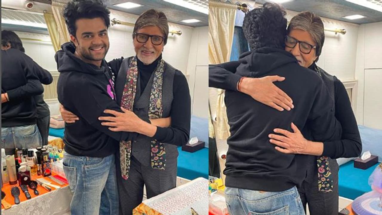 मनीष पॉल ने की अमिताभ बच्चन से मुलाकात, वजह जानकर चौंक जाएंगे मनीष पॉल ने की अमिताभ बच्चन से मुलाकात, वजह जानकर चौंक जाएंगे