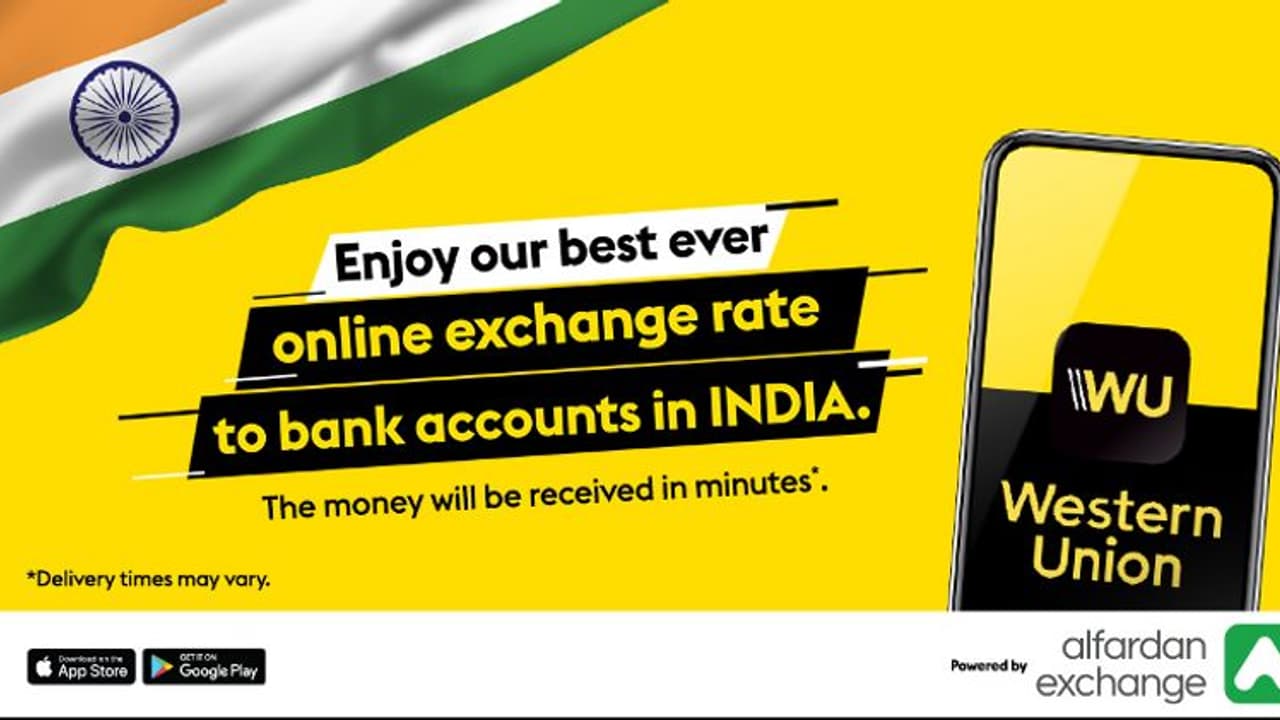 ഇന്ത്യയിലേക്ക് ഓൺലൈനായി പണം അയക്കാൻ ഏറ്റവും കുറഞ്ഞ നിരക്കൊരുക്കി വെസ്റ്റേൺ യൂണിയൻ ഇന്ത്യയിലേക്ക് ഓൺലൈനായി പണം അയക്കാൻ ഏറ്റവും കുറഞ്ഞ നിരക്കൊരുക്കി വെസ്റ്റേൺ യൂണിയൻ