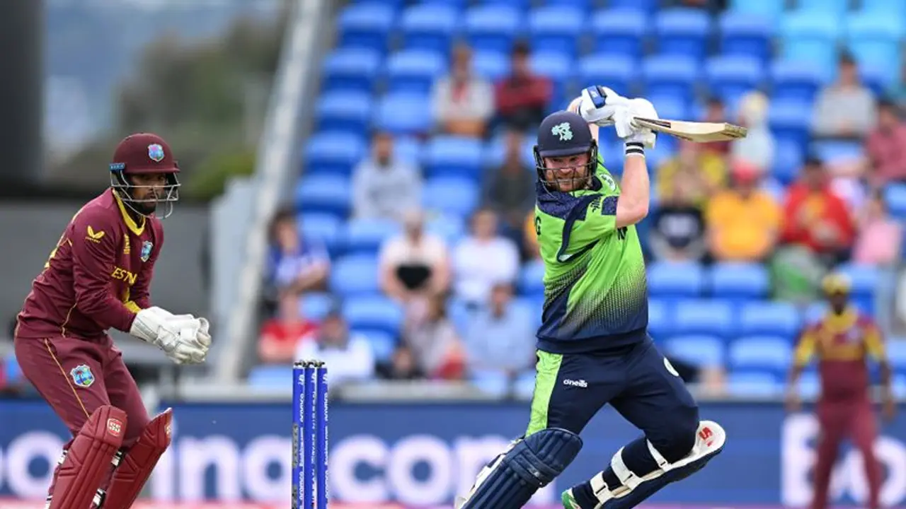 T20 World Cup ಎರಡು ಬಾರಿ ಚಾಂಪಿಯನ್ ವಿಂಡೀಸ್ ಹೊರದಬ್ಬಿ ಸೂಪರ್ 12 ಪ್ರವೇಶಿಸಿದ ಐರ್ಲೆಂಡ್..! T20 World Cup ಎರಡು ಬಾರಿ ಚಾಂಪಿಯನ್ ವಿಂಡೀಸ್ ಹೊರದಬ್ಬಿ ಸೂಪರ್ 12 ಪ್ರವೇಶಿಸಿದ ಐರ್ಲೆಂಡ್..!