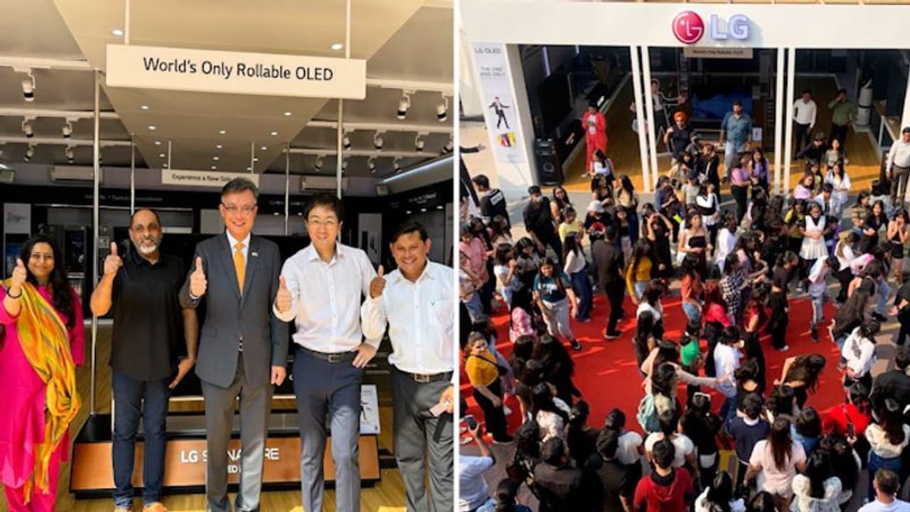 LG Electronics Participated in Rang De Korea at DLF Avenue Mall LG Electronics Participated in Rang De Korea at DLF Avenue Mall