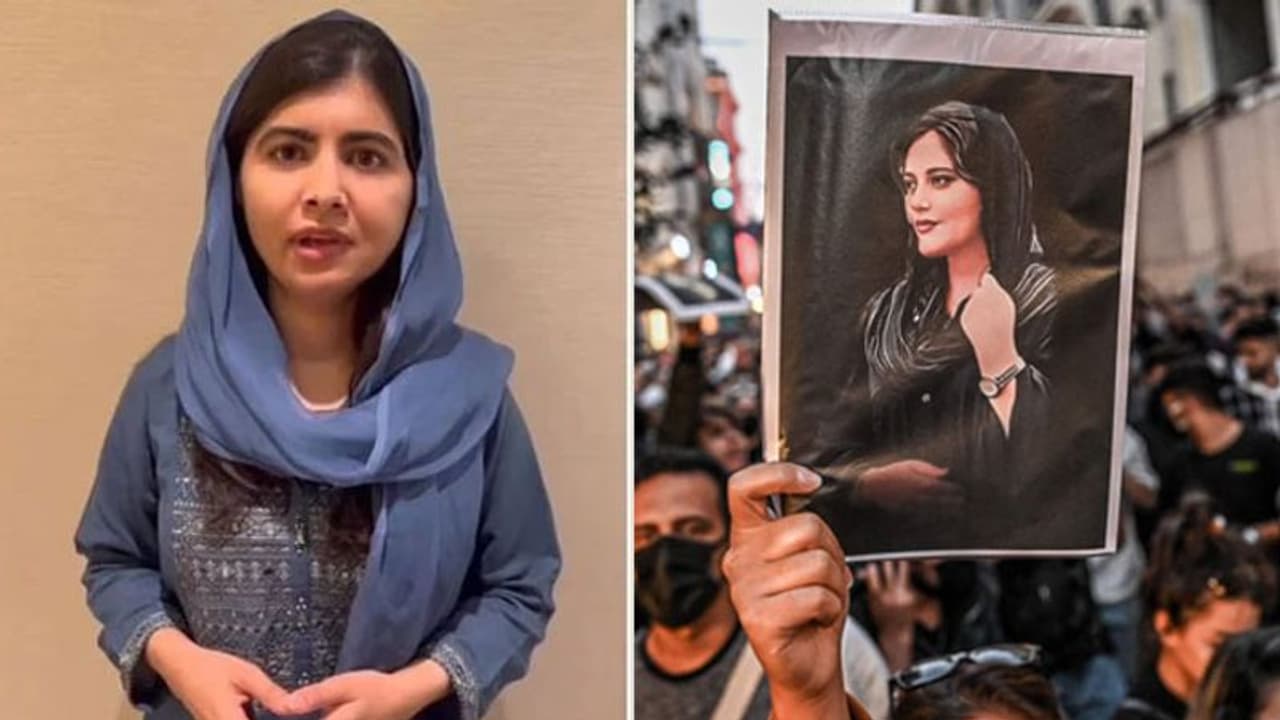 Hijab controversy: किस तरफ हैं मलाला, बड़ा कन्फ्यूजन, भारत में बैन का किया था विरोध,ईरान में 'विद्रोह' के संग Hijab controversy: किस तरफ हैं मलाला, बड़ा कन्फ्यूजन, भारत में बैन का किया था विरोध,ईरान में 'विद्रोह' के संग