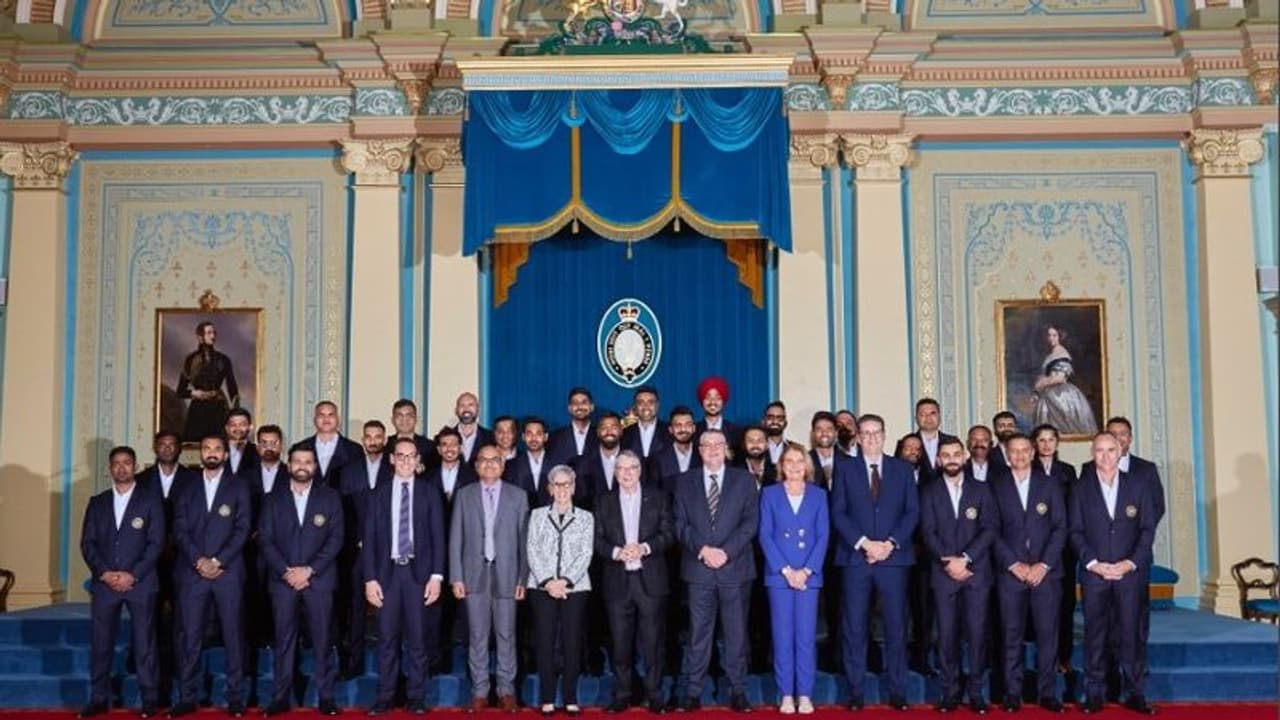 T20 World Cup: विक्टोरिया गवर्नर ने की भारतीय टीम की मेजबानी, कुछ इस अंदाज में नजर आए टीम इंडिया के स्टार