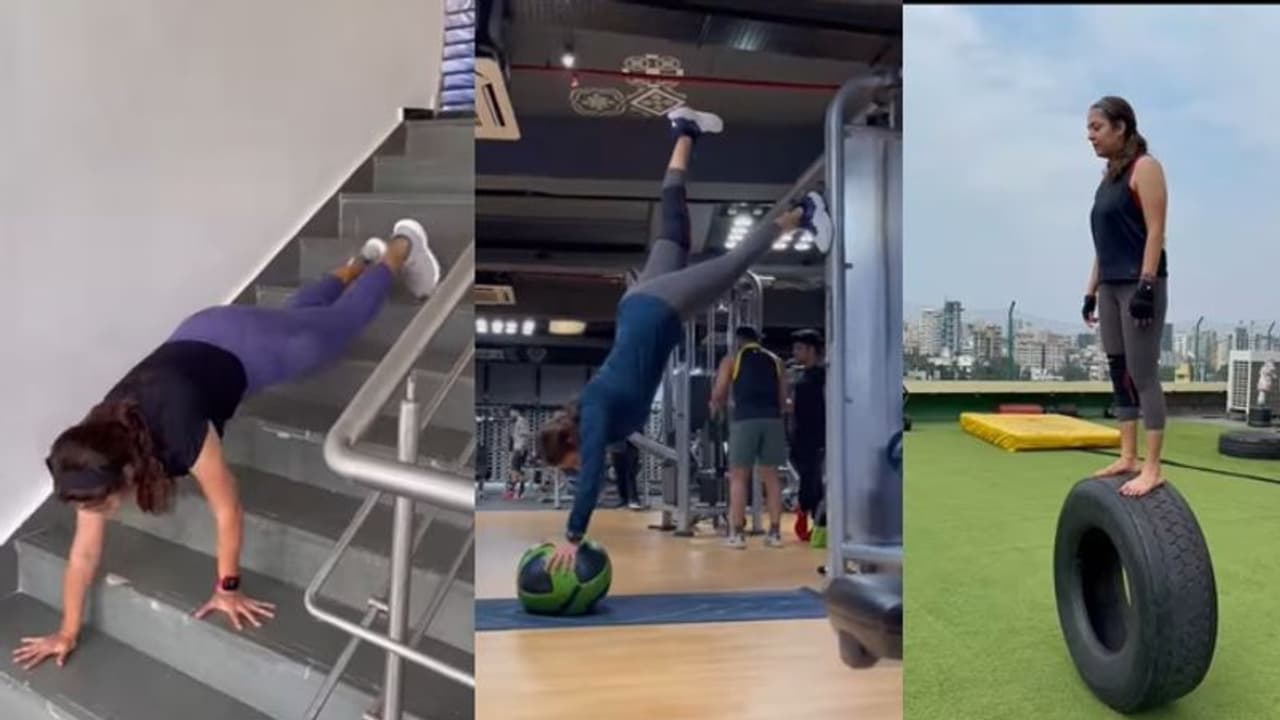 കഠിനമേറിയ വർക്ക് ഔട്ടുമായി ജ്യോതിക, ‘റിയൽ സിങ്കപ്പെണ്ണെ‘ന്ന് കമന്റുകൾ കഠിനമേറിയ വർക്ക് ഔട്ടുമായി ജ്യോതിക, ‘റിയൽ സിങ്കപ്പെണ്ണെ‘ന്ന് കമന്റുകൾ