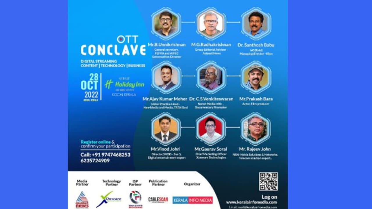 ഒടിടി സാധ്യതകൾ പരിചയപ്പെടുത്താൻ ഒടിടി കോൺക്ലേവ് കൊച്ചിയിൽ