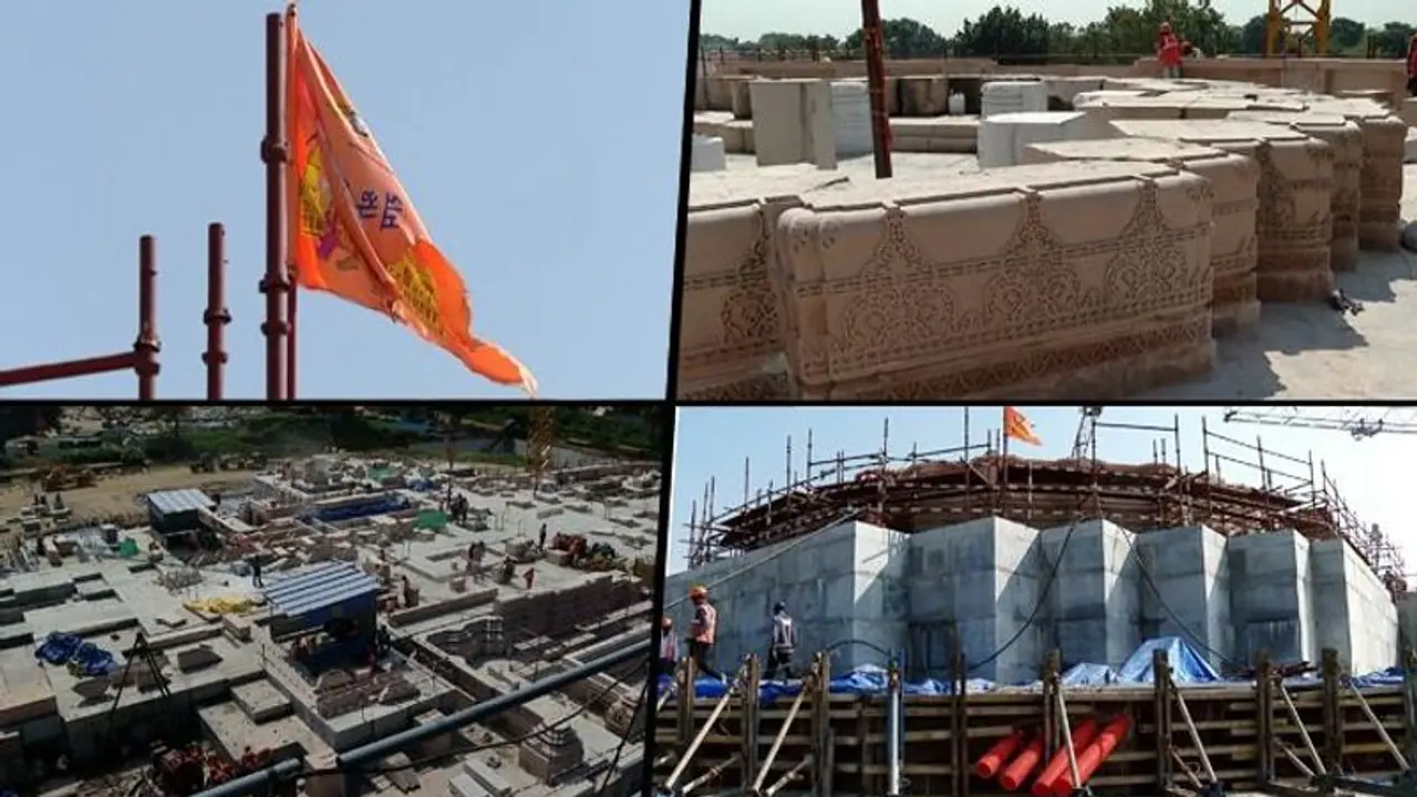 ধীরে ধীরে তৈরি হচ্ছে রাম মন্দির, কেমন হচ্ছে এর চেহারা জেনে নিন 