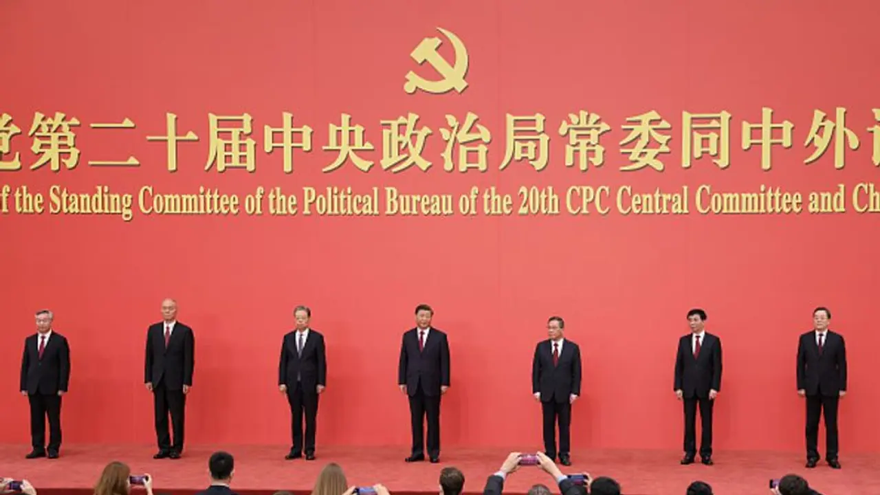 China's Communist Party's top body has no women members for first time in 25 years China's Communist Party's top body has no women members for first time in 25 years