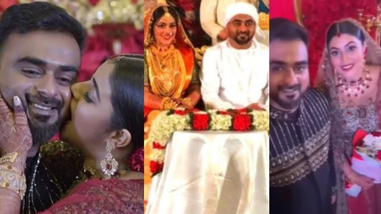 നടി ഷംന കാസിം വിവാഹിതയായി