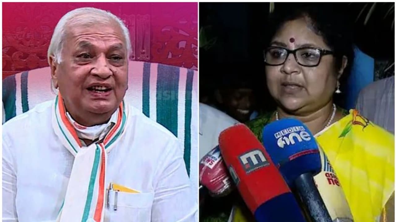 ആരാണ് അവർ? ഞാൻ മറുപടി പറയാൻ യോഗ്യതയുള്ള ആളാണോ? ഞാൻ നിയമിച്ചതല്ലല്ലോ, ഉന്നത വിദ്യാഭ്യാസമന്ത്രിയെ കുറിച്ച് ഗവർണർ ആരാണ് അവർ? ഞാൻ മറുപടി പറയാൻ യോഗ്യതയുള്ള ആളാണോ? ഞാൻ നിയമിച്ചതല്ലല്ലോ, ഉന്നത വിദ്യാഭ്യാസമന്ത്രിയെ കുറിച്ച് ഗവർണർ