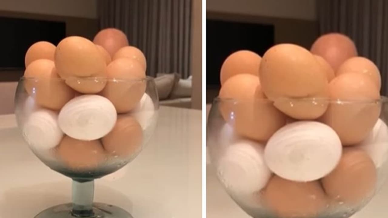 ഇതിലൊരു മുട്ടയ്ക്കൊരു പ്രത്യേകതയുണ്ട്; രസകരമായ വീഡിയോ കണ്ടുനോക്കൂ....