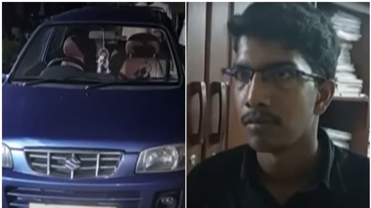 'ജസ്റ്റ്' ഒന്ന് മയങ്ങിപ്പോയി! പൊലീസ് എത്തുമ്പോൾ മോഷ്ടിച്ച കാറിൽ സുഖനിദ്ര, യുവാവ് പിടിയിൽ 