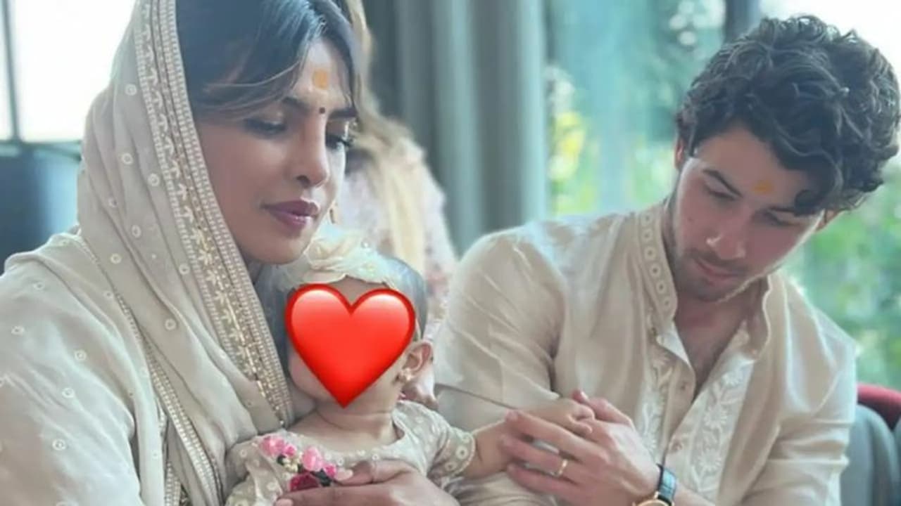 Priyanka Chopra, Nick Jonas celebrated Diwali with their daughter Malti Marie in matching outfits pictures Priyanka Chopra, Nick Jonas celebrated Diwali with their daughter Malti Marie in matching outfits pictures