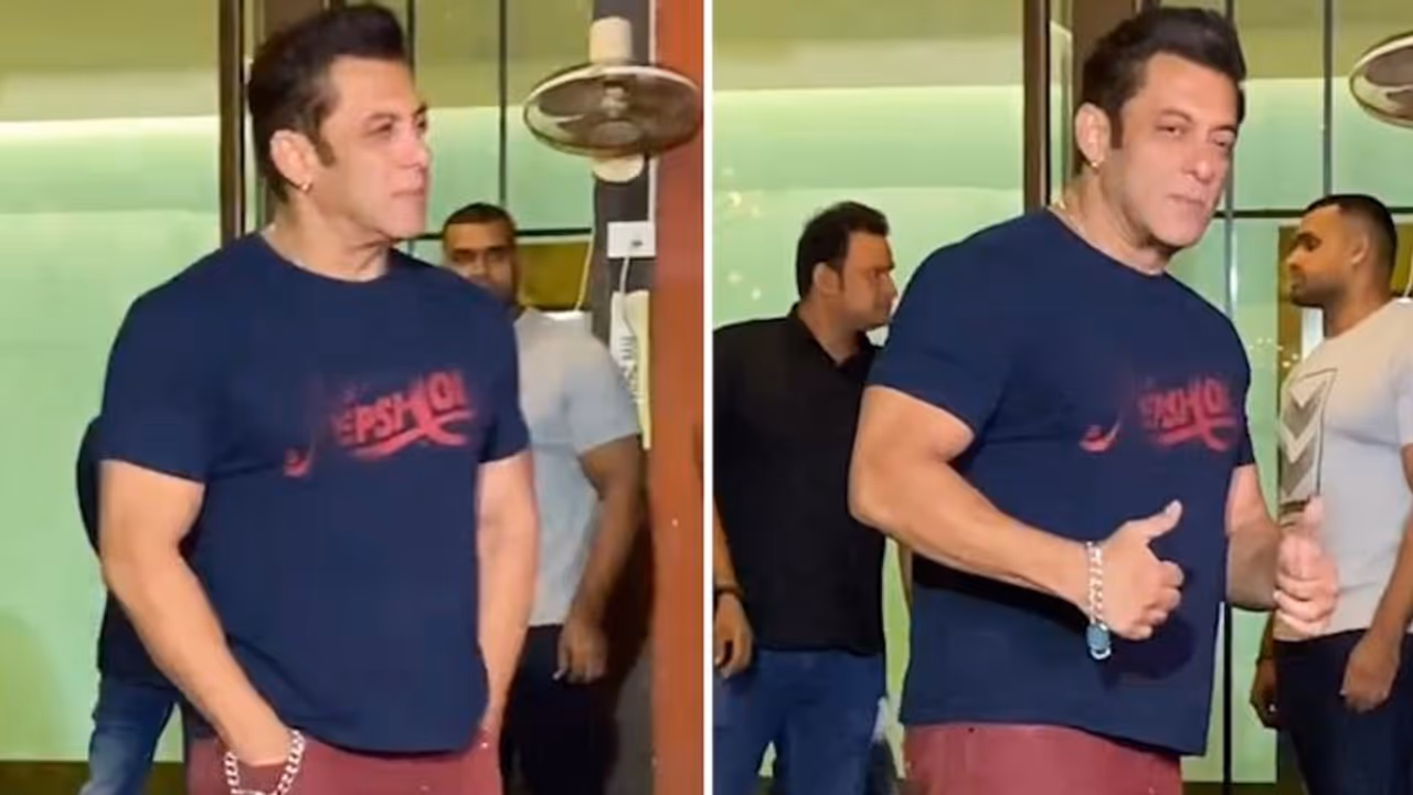 Aayush Sharma's Birthday Party: Salman Khan looked healthy and strong post Dengue scare