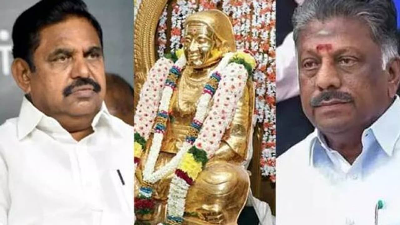 தேவர் தங்கக்கவசம் ஓபிஎஸ் தரப்புக்கா? இபிஎஸ் தரப்புக்கா? இன்று 3 மணிக்கு தீர்ப்பு வெளியாகிறது.! தேவர் தங்கக்கவசம் ஓபிஎஸ் தரப்புக்கா? இபிஎஸ் தரப்புக்கா? இன்று 3 மணிக்கு தீர்ப்பு வெளியாகிறது.!