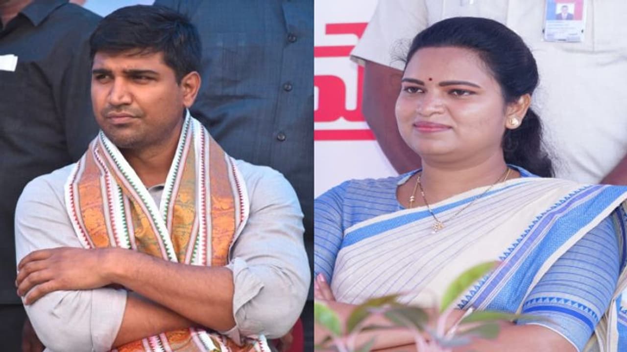 నరసరావుపేట వైసీపీలో విభేదాలు.. పక్కపక్కనే ఉన్న పలకరించుకోని మంత్రి రజిని, ఎంపీ శ్రీకృష్ణదేవరాయలు..