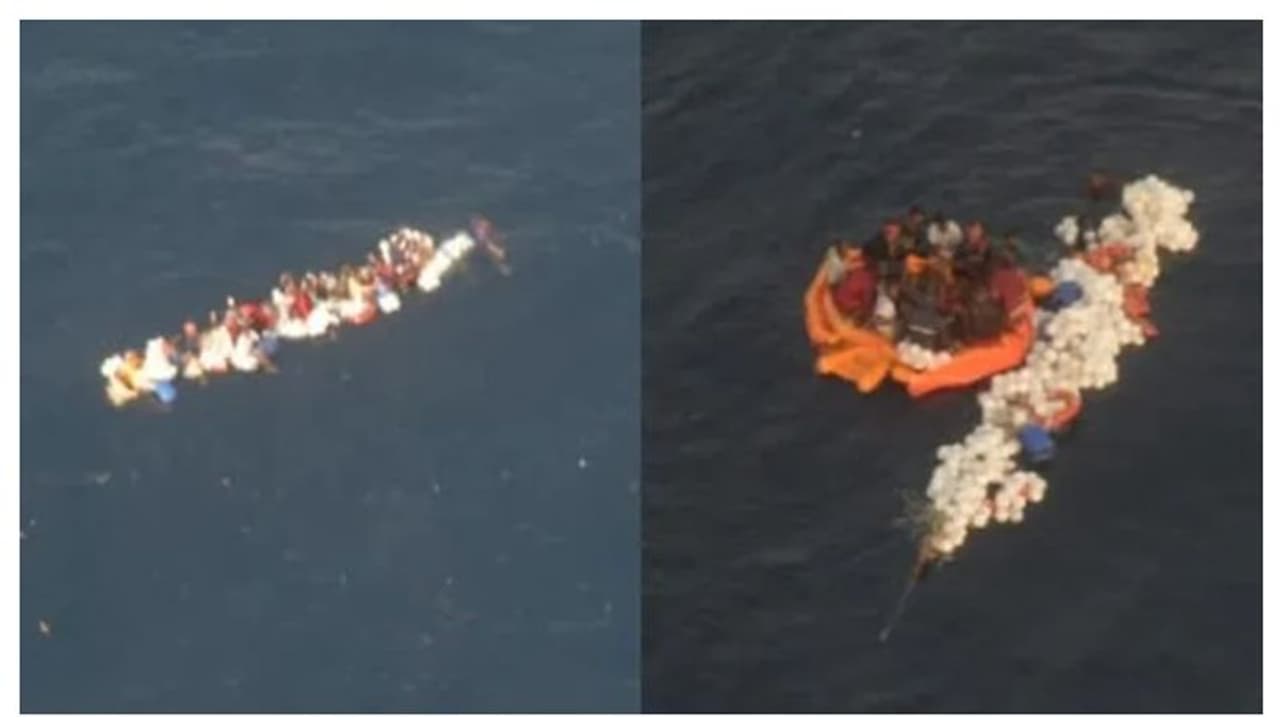 നടുക്കടലിൽ ജീവനായി പോരാടി ബം​ഗ്ലാദേശി മത്സ്യത്തൊഴിലാളികൾ, രക്ഷകരായി ഇന്ത്യൻ കോസ്റ്റ് ​ഗാർഡ്