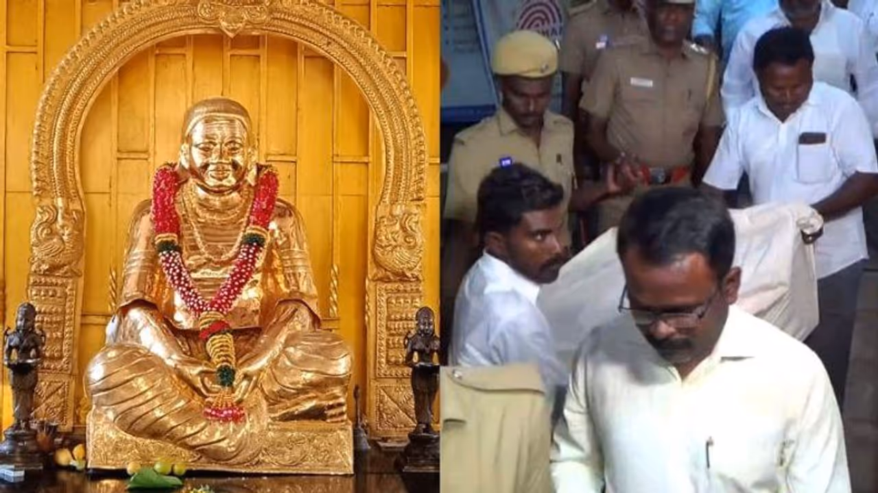 முத்துராமலிங்கத்தேவர் தங்க கவசம் விவகாரம்.. ராமநாதபுரம் டி.ஆர்.ஓ வசம் ஒப்படைப்பு முத்துராமலிங்கத்தேவர் தங்க கவசம் விவகாரம்.. ராமநாதபுரம் டி.ஆர்.ஓ வசம் ஒப்படைப்பு
