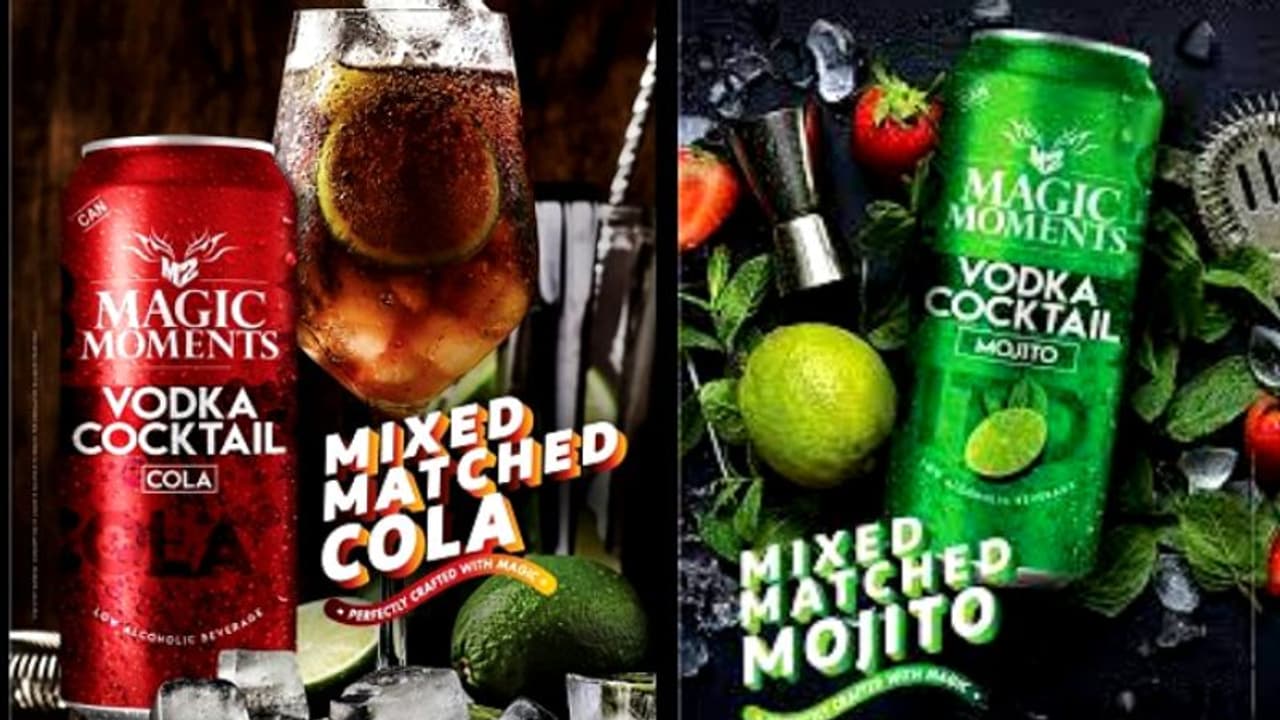 മാജിക് മൊമെന്റ്സ് വോഡ്ക കോക്ക്ടെയിലുകൾ വിപണിയിലേക്ക്; മൂന്ന് വ്യത്യസ്ത രുചികൾ നുകരാം മാജിക് മൊമെന്റ്സ് വോഡ്ക കോക്ക്ടെയിലുകൾ വിപണിയിലേക്ക്; മൂന്ന് വ്യത്യസ്ത രുചികൾ നുകരാം