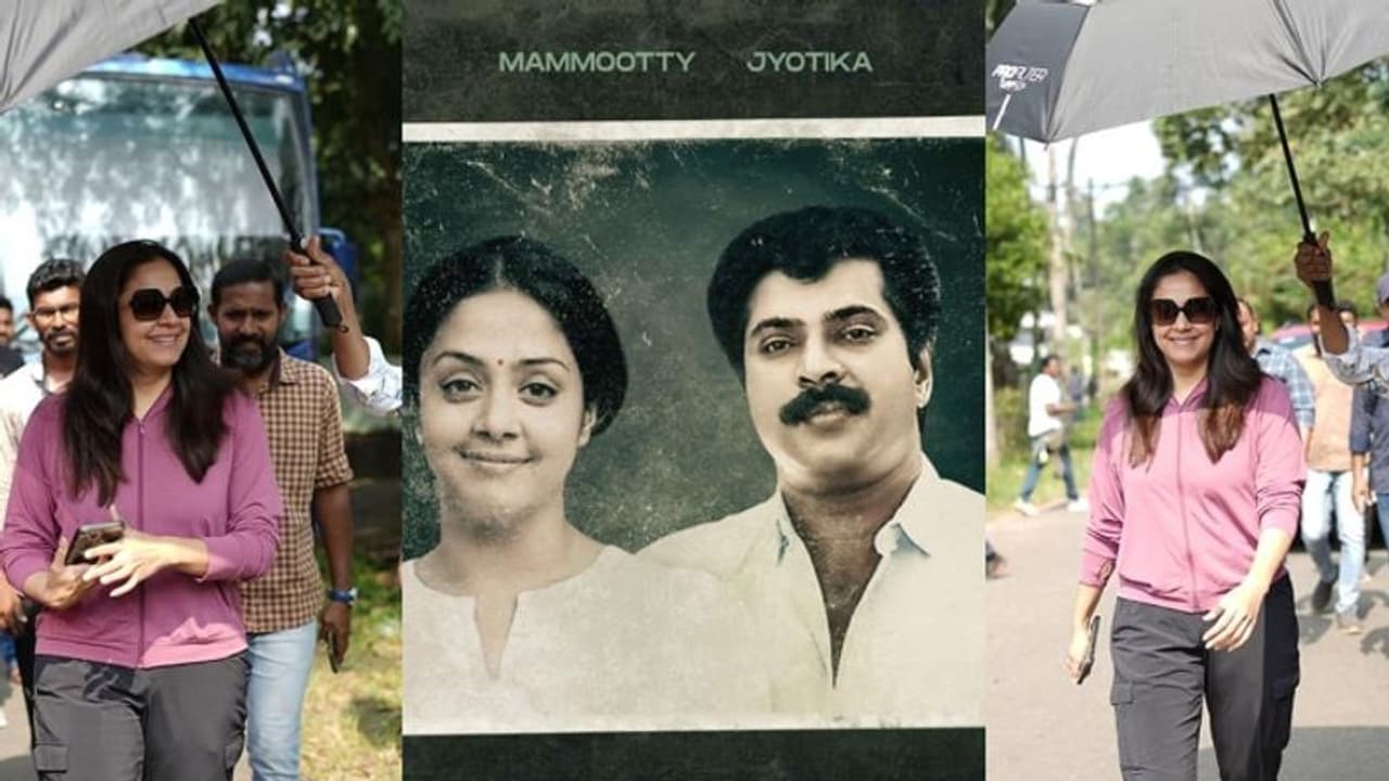 കൂളിംഗ് ഗ്ലാസ് വച്ച് മാസായി ജ്യോതിക; 'കാതൽ' സെറ്റിൽ ജോയിൻ ചെയ്ത് താരം കൂളിംഗ് ഗ്ലാസ് വച്ച് മാസായി ജ്യോതിക; 'കാതൽ' സെറ്റിൽ ജോയിൻ ചെയ്ത് താരം