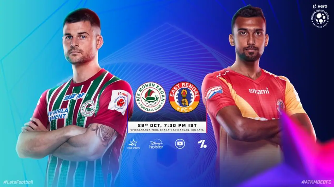 ISL 2022 23: ATK Mohun Bagan East Bengal clash in maiden ISL home derby ISL 2022 23: ATK Mohun Bagan East Bengal clash in maiden ISL home derby