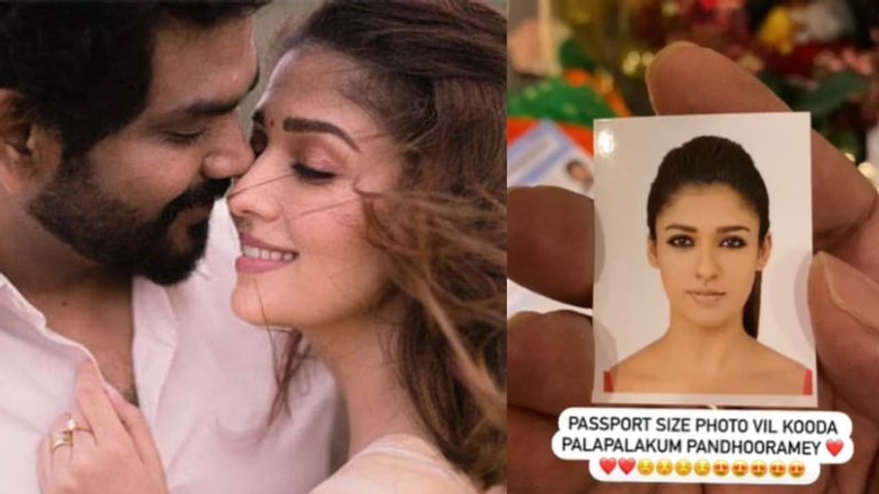 'പാസ്പോർട്ട് ഫോട്ടോയിൽ പോലും നീ എത്ര മനോഹരി'; നയൻതാരയെ വർണ്ണിച്ച് വിഘ്നേഷ് 