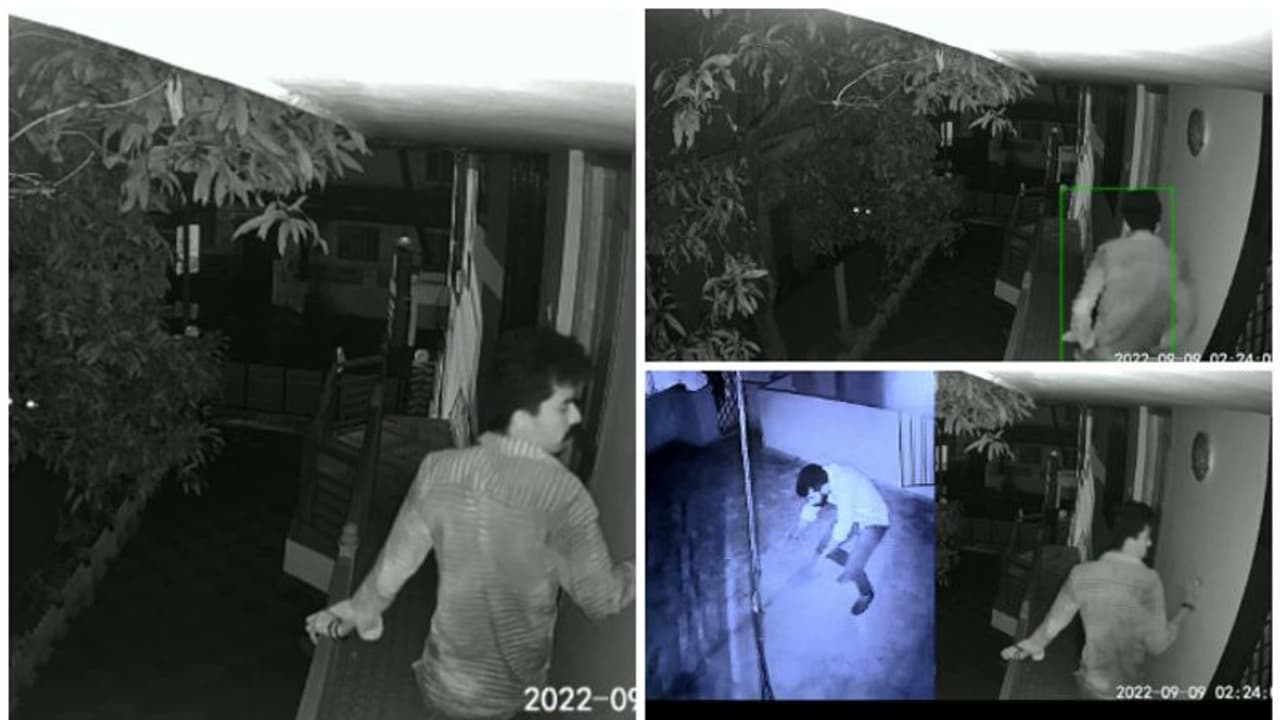 ഒന്നരമാസം മുമ്പ് അമ്പലമുക്കിലെ വീട്ടിൽ കയറി അജ്ഞാതൻ, സിസിടിവി ദൃശ്യങ്ങൾ പുറത്ത് ഒന്നരമാസം മുമ്പ് അമ്പലമുക്കിലെ വീട്ടിൽ കയറി അജ്ഞാതൻ, സിസിടിവി ദൃശ്യങ്ങൾ പുറത്ത്