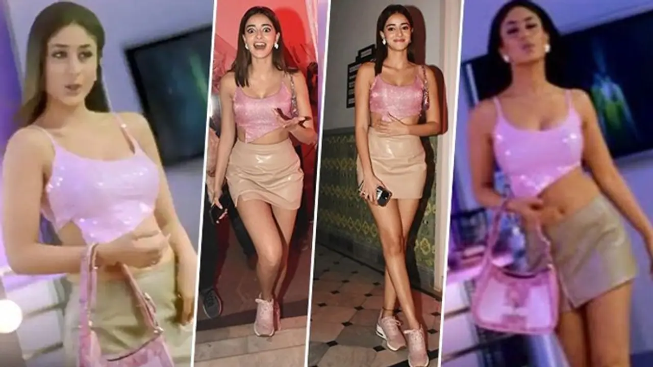 Video: Birthday girl Ananya Panday copies Kareena Kapoor's look from her hit film Kabhi Khushi Kabhie Ghum Video: Birthday girl Ananya Panday copies Kareena Kapoor's look from her hit film Kabhi Khushi Kabhie Ghum