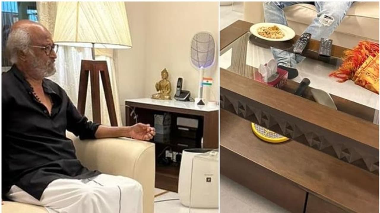 ಮದ್ಯಮ ವರ್ಗಕ್ಕೆ ಮಾತ್ರ ಸೀಮಿತ ಅಂದ್ಕೊಂಡಿದ್ವಿ; ರಜನಿಕಾಂತ್ ಮನೆಯಲ್ಲಿ ಸೊಳ್ಳೆ ಬ್ಯಾಟ್ ನೋಡಿ ಫ್ಯಾನ್ಸ್ ಅಚ್ಚರಿ ಮದ್ಯಮ ವರ್ಗಕ್ಕೆ ಮಾತ್ರ ಸೀಮಿತ ಅಂದ್ಕೊಂಡಿದ್ವಿ; ರಜನಿಕಾಂತ್ ಮನೆಯಲ್ಲಿ ಸೊಳ್ಳೆ ಬ್ಯಾಟ್ ನೋಡಿ ಫ್ಯಾನ್ಸ್ ಅಚ್ಚರಿ