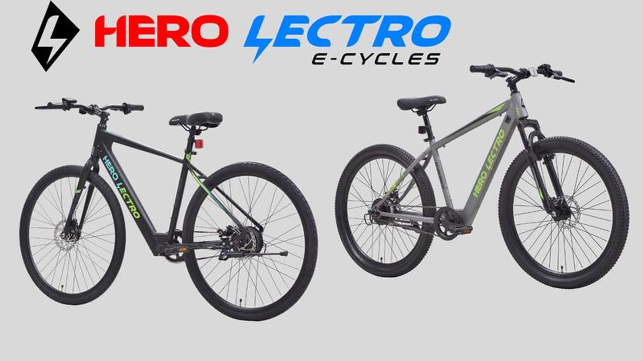 ഫുൾ ചാർജിൽ 30 കിമീറ്റർ ഓടും, രണ്ട് ഇ സൈക്കിളുകളുമായി ഹീറോ ലെക്‌ട്രോ