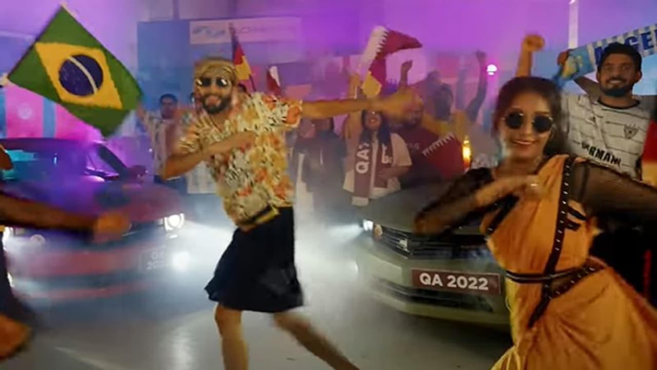 'നെഞ്ചും കൊണ്ടെ'; തരംഗമായി ഖത്തര്‍ മലയാളികളുടെ ഫിഫ ലോകകപ്പ് ട്രിബൂട്ട് സോംഗ്