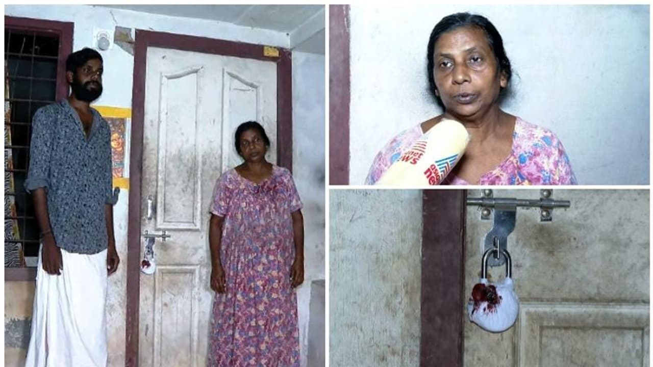 കുടുംബത്തെ പെരുവഴിയിലാക്കി ജപ്തി; നടപടി അർബൻ കോഓപ്പറേറ്റീവ് ബാങ്കിന്‍റേത്, അമ്മയും മക്കളും പെരുവഴിയില്‍