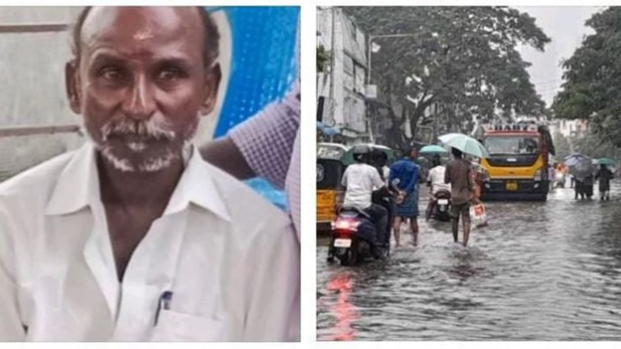 சென்னையில் கன மழை..! தேங்கி கிடக்கும் தண்ணீர்..! இரண்டு பேர் பலியான பரிதாபம் சென்னையில் கன மழை..! தேங்கி கிடக்கும் தண்ணீர்..! இரண்டு பேர் பலியான பரிதாபம்