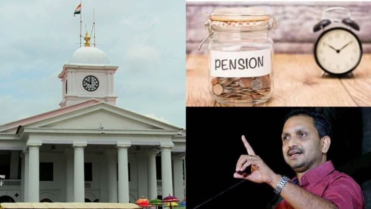 'പിണറായി വിജയൻ തന്റെ വാക്കും പഴയ ചാക്കും ഒന്നാണെന്ന് തെളിയിച്ചു, പെൻഷൻ പ്രായം ഉയർത്തിയ നടപടി വഞ്ചന' ബിജെപി 'പിണറായി വിജയൻ തന്റെ വാക്കും പഴയ ചാക്കും ഒന്നാണെന്ന് തെളിയിച്ചു, പെൻഷൻ പ്രായം ഉയർത്തിയ നടപടി വഞ്ചന' ബിജെപി