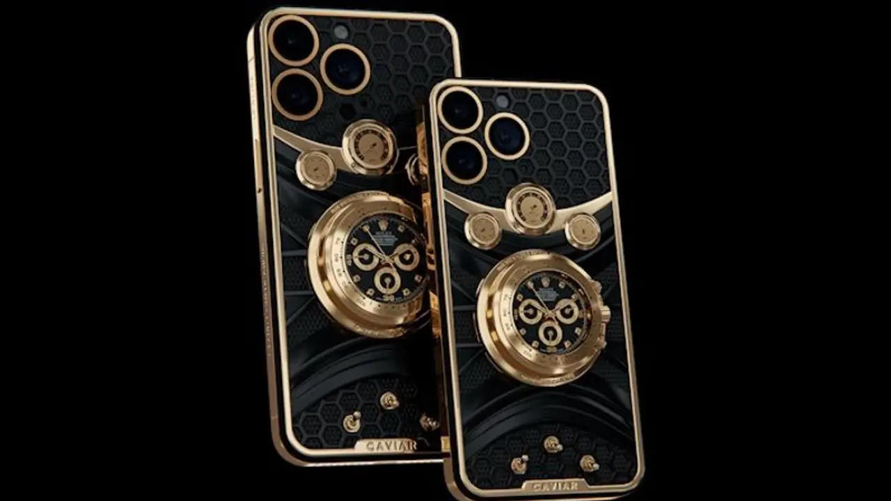 Apple iPhone 14 Pro Max priced at Rs 1.1 crore features rare Rolex on its back Apple iPhone 14 Pro Max priced at Rs 1.1 crore features rare Rolex on its back