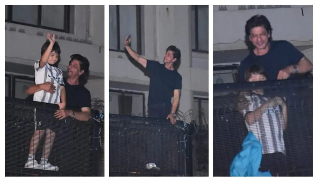 Videos: Shah Rukh Khan's midnight appearance for fans; greets people outside Mannat on his 57th birthday