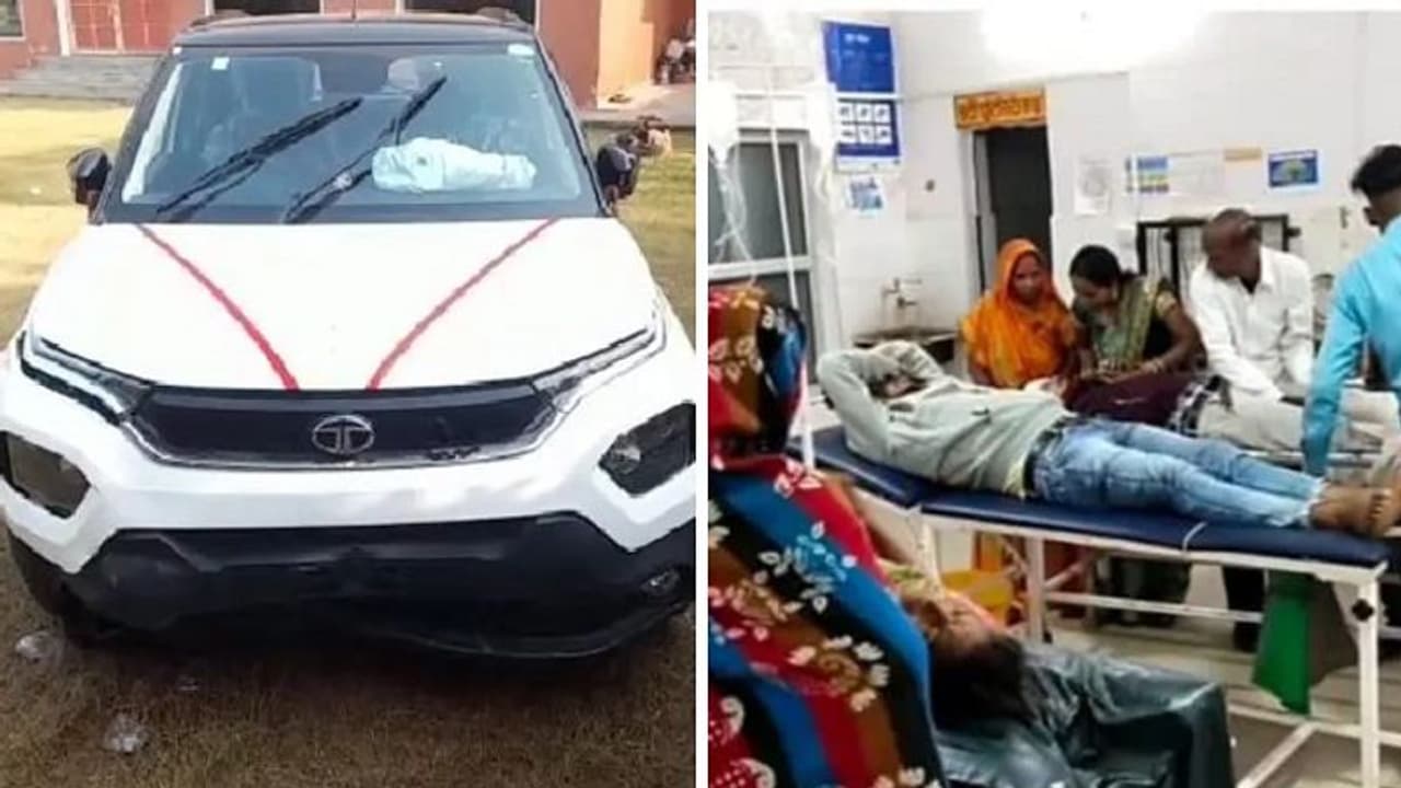 इटावा: तिलक में दहेज की कार का ट्रायल सिपाही दूल्हे को पड़ा भारी, महज कुछ ही पलों में मचा हाहाकार इटावा: तिलक में दहेज की कार का ट्रायल सिपाही दूल्हे को पड़ा भारी, महज कुछ ही पलों में मचा हाहाकार