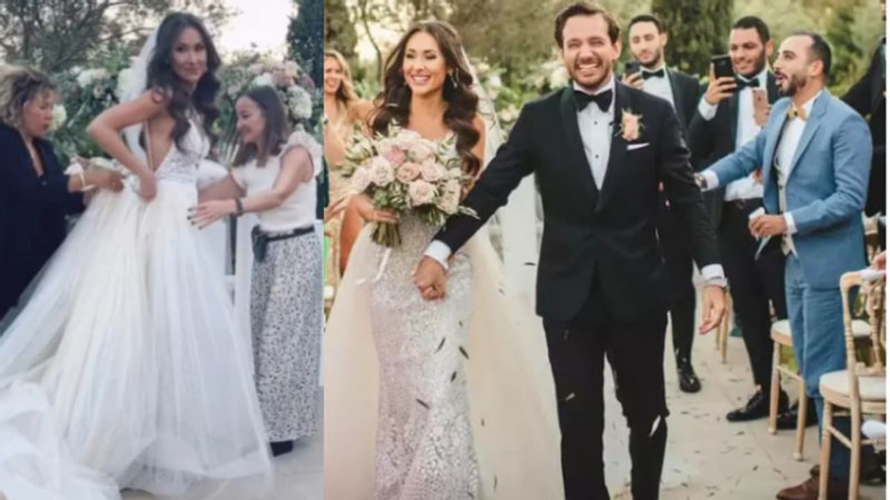 വിവാഹ ഗൗണിനൊപ്പമുള്ള ഓവര് സ്കേര്ട്ട് ധരിക്കാന് മറന്നു; ഒടുവില് സംഭവിച്ചത്... വിവാഹ ഗൗണിനൊപ്പമുള്ള ഓവര് സ്കേര്ട്ട് ധരിക്കാന് മറന്നു; ഒടുവില് സംഭവിച്ചത്...