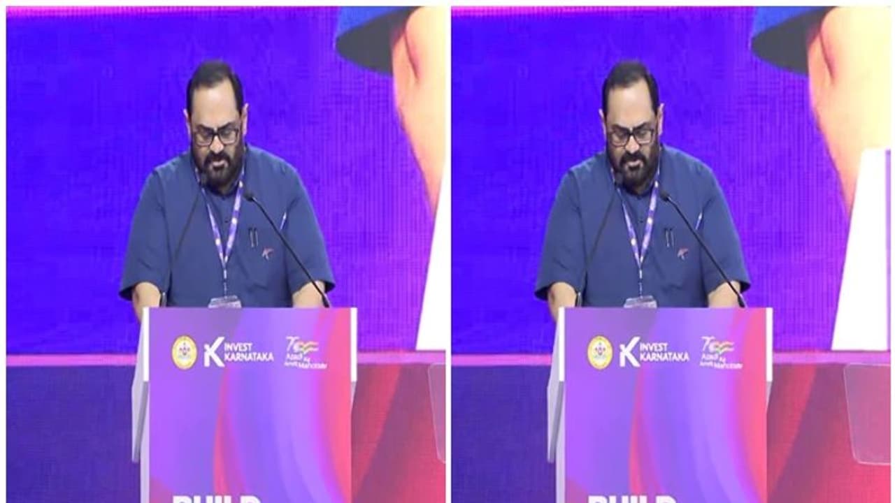 Invest Karnataka 2022: ಕೋವಿಡ್ ಕಾಲದಲ್ಲಿ ಕರ್ನಾಟಕದ ಕೆಲಸಕ್ಕೆ ರಾಜೀವ್ ಚಂದ್ರಶೇಖರ್ ಮೆಚ್ಚುಗೆ Invest Karnataka 2022: ಕೋವಿಡ್ ಕಾಲದಲ್ಲಿ ಕರ್ನಾಟಕದ ಕೆಲಸಕ್ಕೆ ರಾಜೀವ್ ಚಂದ್ರಶೇಖರ್ ಮೆಚ್ಚುಗೆ