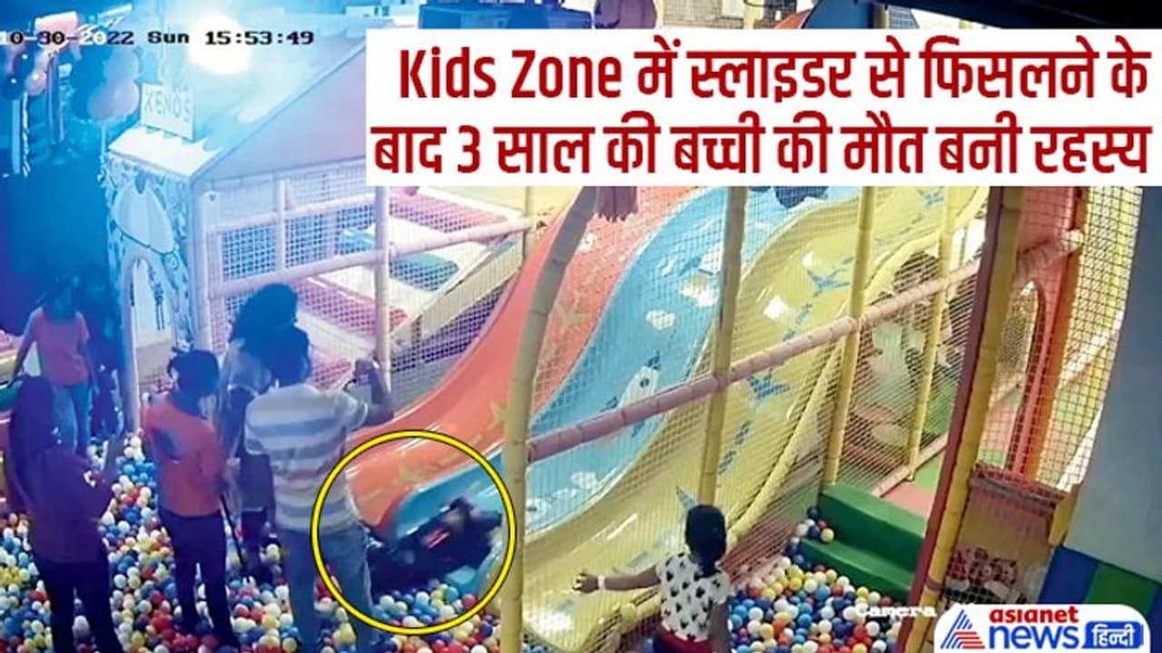 Kids Zone में स्लाइडर से फिसलने के बाद मासूम की मौत बनी रहस्य, CCTV भी नहीं पकड़ सकी कोई सुराग? Kids Zone में स्लाइडर से फिसलने के बाद मासूम की मौत बनी रहस्य, CCTV भी नहीं पकड़ सकी कोई सुराग?