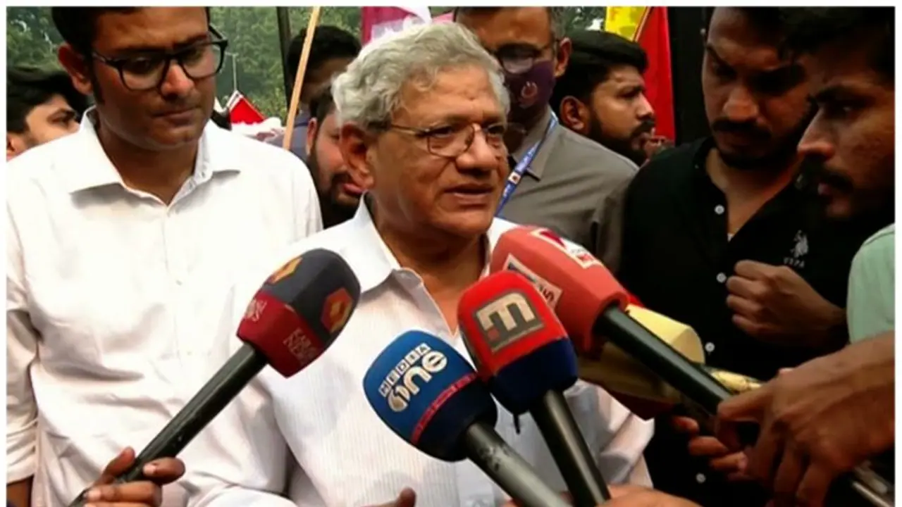 ക്രൈസ്തവ വോട്ടുകളിൽ കടന്ന് കയറാനുള്ള ബിജെപി ശ്രമം; രൂക്ഷമായി വിമര്ശിച്ച് സീതാറാം യെച്ചൂരി ക്രൈസ്തവ വോട്ടുകളിൽ കടന്ന് കയറാനുള്ള ബിജെപി ശ്രമം; രൂക്ഷമായി വിമര്ശിച്ച് സീതാറാം യെച്ചൂരി