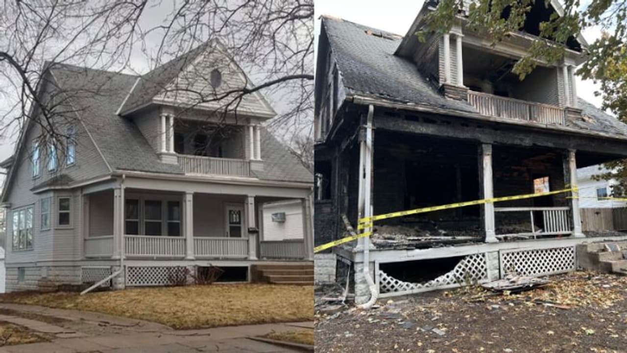 സുഹൃത്തിന്റെ വീട്ടിലേക്കുള്ള വഴി തെറ്റിയ യുവാവ് രക്ഷിച്ചത് നാല് സഹോദരങ്ങളെ, വീട് കത്തിയമര്ന്നു സുഹൃത്തിന്റെ വീട്ടിലേക്കുള്ള വഴി തെറ്റിയ യുവാവ് രക്ഷിച്ചത് നാല് സഹോദരങ്ങളെ, വീട് കത്തിയമര്ന്നു