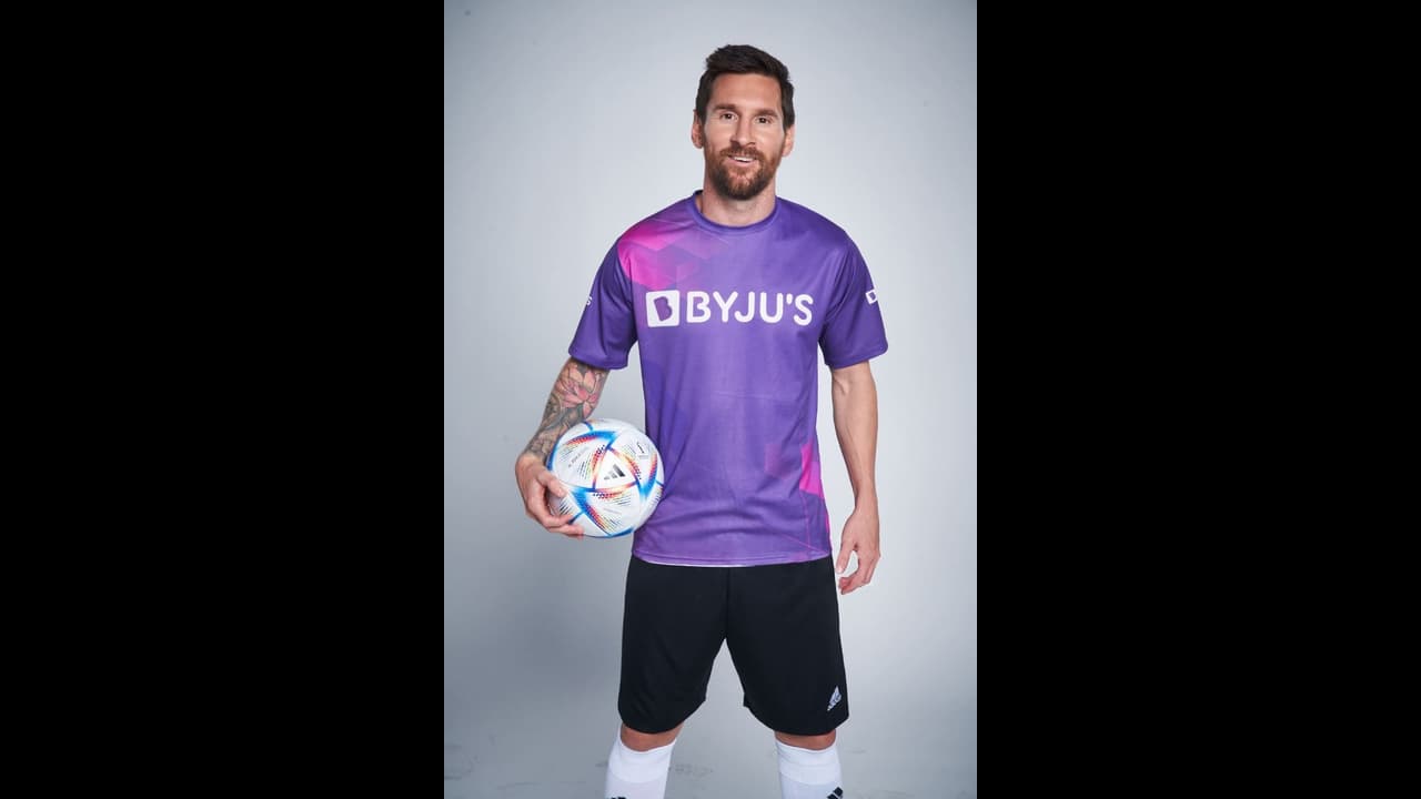 Lionel Messi: கால்பந்து வீரர் லியோனல் மெஸ்ஸியுடன் பைஜூஸ் நிறுவனம் ஒப்பந்தம்: பிராண்ட் அம்பாசிடராக நியமனம் 