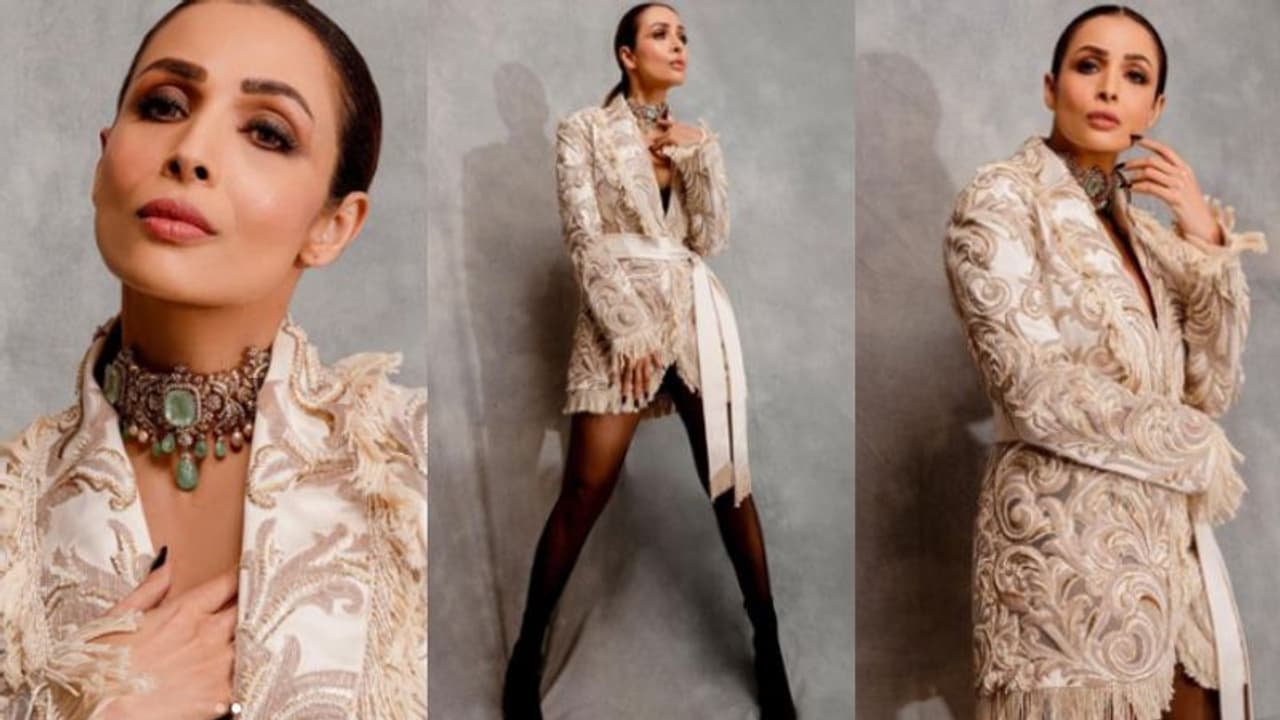 ബ്ലേസർ ഡ്രസ്സില്‍ കൂള്‍ ലുക്കില്‍ മലൈക അറോറ; ചിത്രങ്ങള്‍ വൈറല്‍ 