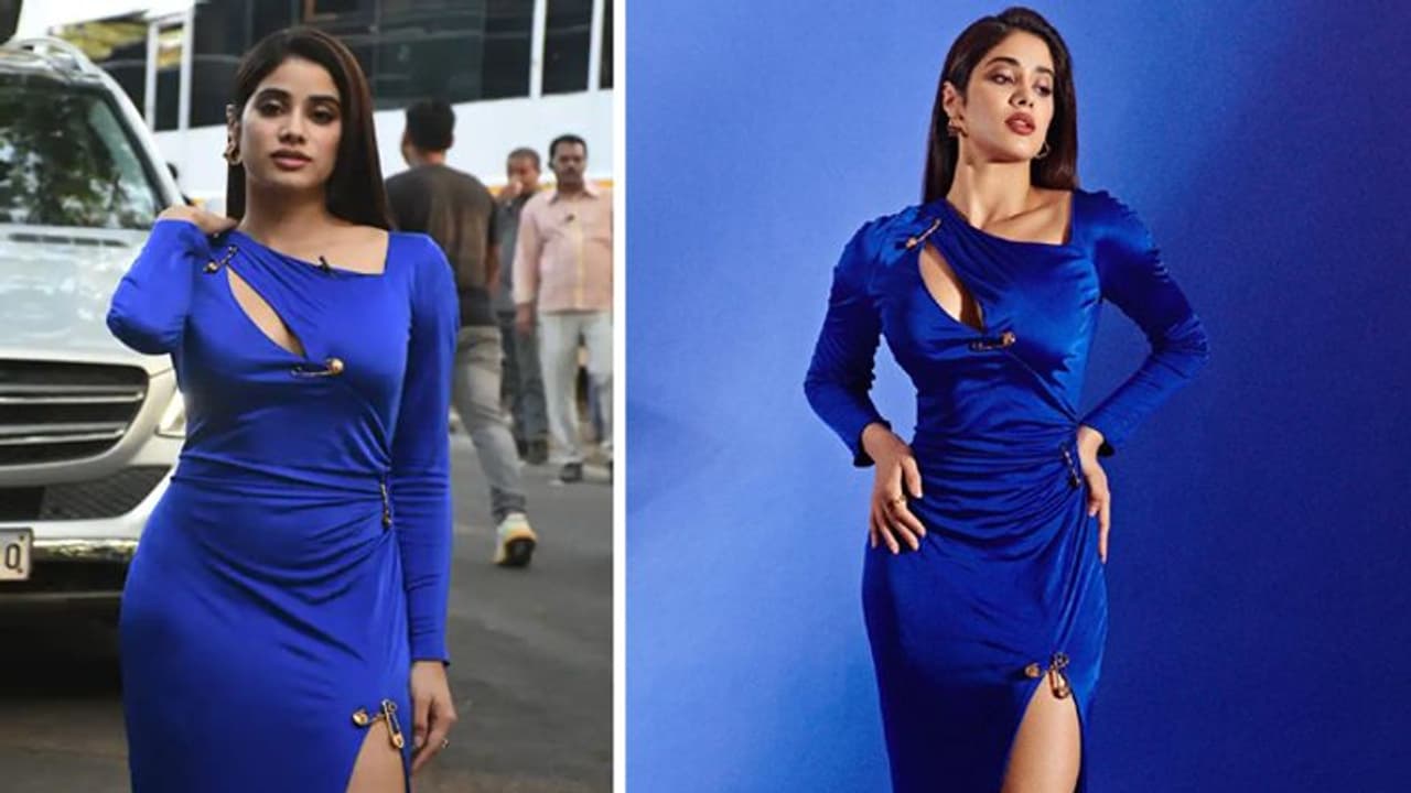 ढेर सारे कट और सेफ्टी पिन पर टिकी ड्रेस पहनना जाह्नवी कपूर को पड़ा भारी, लोग ले रहे मजे, PHOTOS ढेर सारे कट और सेफ्टी पिन पर टिकी ड्रेस पहनना जाह्नवी कपूर को पड़ा भारी, लोग ले रहे मजे, PHOTOS