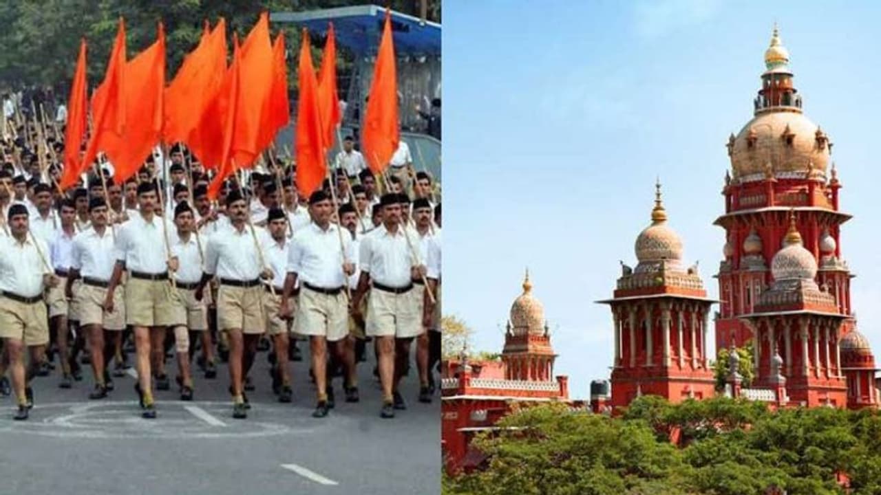 தமிழகத்தில் 44 இடங்களில் ஆர்.எஸ்.எஸ் பேரணிக்கு அனுமதி.. ஆனால் அந்த 6 இடங்களில் அனுமதி இல்லை! தமிழகத்தில் 44 இடங்களில் ஆர்.எஸ்.எஸ் பேரணிக்கு அனுமதி.. ஆனால் அந்த 6 இடங்களில் அனுமதி இல்லை!