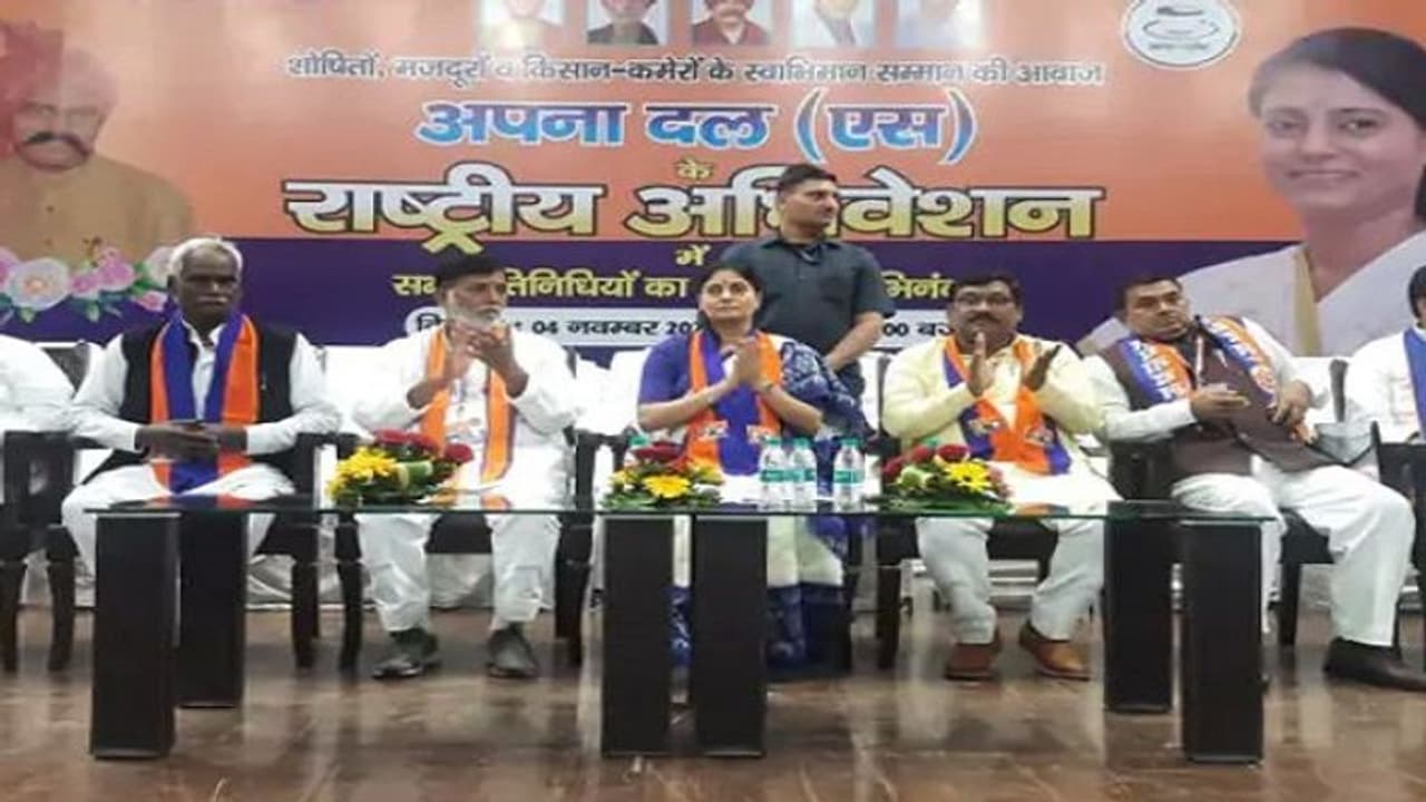 एक बार फिर अपना दल की राष्ट्रीय अध्यक्ष बनीं अनुप्रिया पटेल, बोलीं सभी ने हर पल साथ दिया, निरंतर करूंगी काम एक बार फिर अपना दल की राष्ट्रीय अध्यक्ष बनीं अनुप्रिया पटेल, बोलीं सभी ने हर पल साथ दिया, निरंतर करूंगी काम