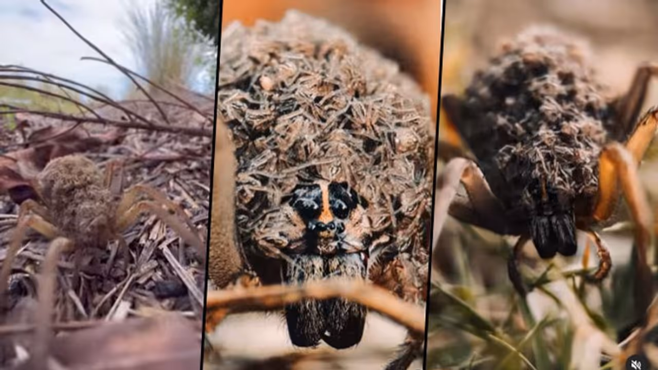 Man photographs pregnant spider found in his house; get incredible images; watch here Man photographs pregnant spider found in his house; get incredible images; watch here