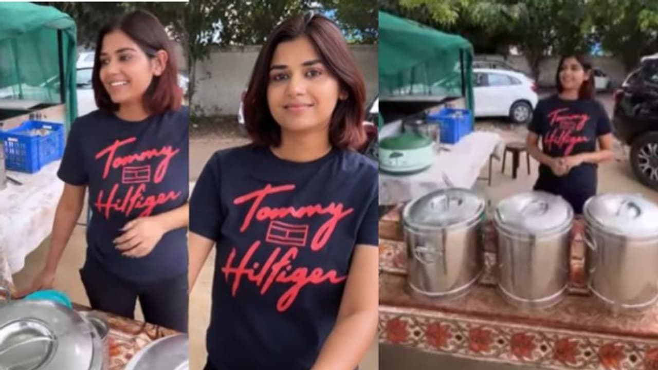 തട്ടുകട നടത്തുന്ന പ്രൊഫഷണല്‍ ഷെഫ്; വീഡിയോ ഏറ്റെടുത്ത് സോഷ്യല്‍ മീഡിയ